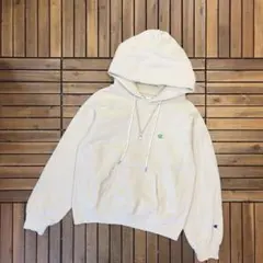 Champion リバースウィーブ ハーフジップ スウェット パーカー ロゴ刺繍