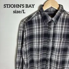 ム*ム様 【US古着】STJOHN'S BAY ボタンダウン チェック柄 ネルシ