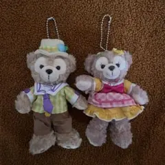 ダッフィー & シェリーメイ キーホルダーセット