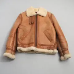 Schott　40　フライトジャケット　ムートン　B-3　羊革　美品