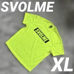 SVOLME スボルメ　Tシャツ ネオンイエロー XLサイズ　メンズ　サッカーのサムネイル