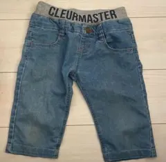 120cm 男の子　デニムパンツ　総丈約44cm 後ろのゴム部分穴あり