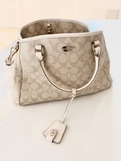 COACH コーチ ハンドバッグ シグネチャー 58310 PVC レザー - メルカリ