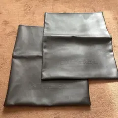 【DIESEL】 黒 合成皮革 クラッチバッグ ショッパー ポーチ