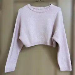 coca★クロップド丈ニット