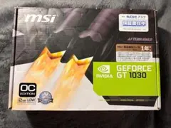 MSI GeForce GT 1030 2GB OC グラフィックボード