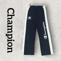 Champion キッズ ジャージパンツ 長ズボン (140) ダークネイビーのサムネイル