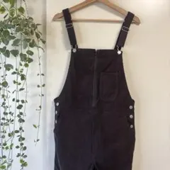 ワークマン ガーデニング サロペット 撥水コーデュロイ