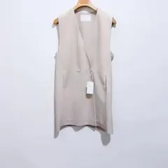 早い者勝ち 新品 未使用 Ballsey ベージュ ダブルボタンベスト ロングのサムネイル