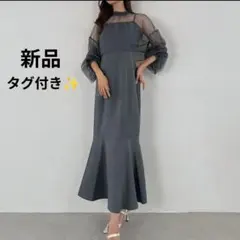 タグ付き✨️ JUNOAH パーティードレス オケージョンドレス フォーマル L