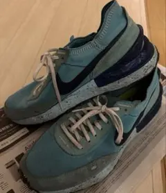 ナイキ ワッフル ワン クレーター SE ダイナミック ターコイズ スニーカー