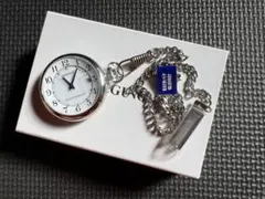 CITIZEN　REGUNO ソーラー電波 懐中時計 シルバー