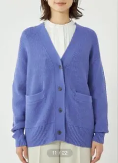 1回美品　グリーンレーベルリラクシング　23SS チルデン　洗える　春　ニット