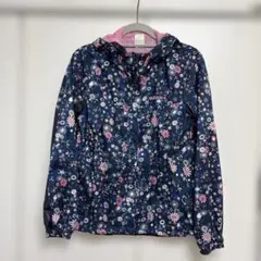 adidas 花柄フード付きジャケット