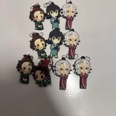 鬼滅の刃 ラバーストラップ まとめ売り　10点セット　遊郭編