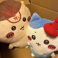新品・未使用・タグ付きちいかわぬいぐるみくりまんじゅう・ハチワレ2種