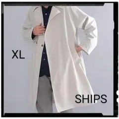 SHIPS【美品】小松マテーレ ヴィンテージ加工 ナイロン アトリエコートのサムネイル