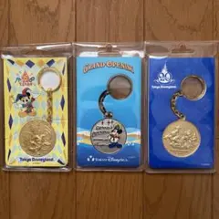 東京ディズニーランド・シー 記念キーホルダーセット