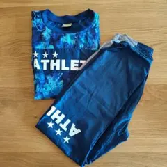 ☆ぴょん様専用です☆ATHLETA ピステ上下 青・紺 星柄