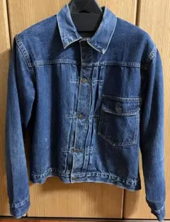 ビンテージリーバイス506XX片面タブBIGE革パッチオリジナル