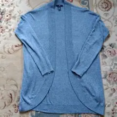 Gapブルーグレー ニットカーディガン SからM