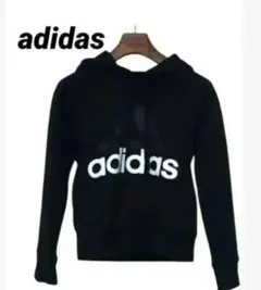 adidas アディダス パーカー トレーナー 上着 Sサイズ レディース 古着