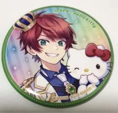 カラフルピーチサンリオ缶バッチ　じゃぱぱ