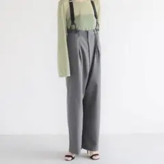 for i series lepsim サスペンダーパンツ