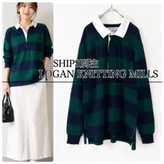 25AWSHIPS別注LOGAN KNITTING MILLS:ラガー シャツのサムネイル