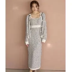 スナイデルホーム　パジャマ　ツイード　ワンピース