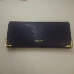 Samantha Thavasa プチチョイス　ネイビー 長財布