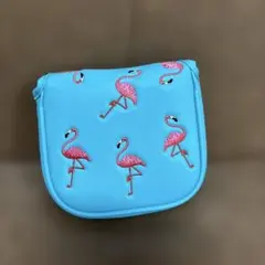 HELLO NRC パター用 ヘッドカバー フラミンゴ柄