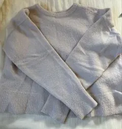 earth 長袖ニット ピンク