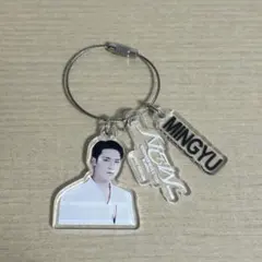 DIYキーチャーム　ミンギュ　アクリルキーホルダー
