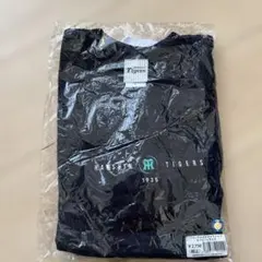 【新品】HANSIN TIGERS ソリッドロゴドライTシャツ L ネイビー