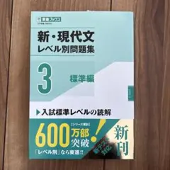 【美品】新・現代文レベル別問題集3標準編