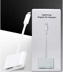 iphone HDMI変換アダプタ★Lightning　youtube等対応