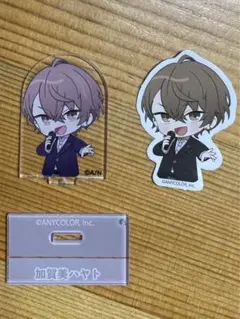 加賀美ハヤト にじさんじ チョコエッグ アクリルスタンド アクスタ