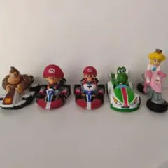 スーパーマリオカートフィギュア5体セット