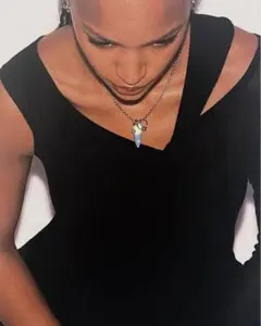 【セット販売/完売品】Justine Clenquet ネイルネックレス　ピアス