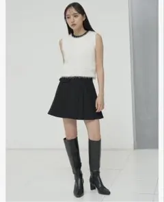 SNIDEL フェザーライクアンサンブルニット SWNT244166のサムネイル