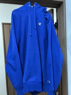 チャンピオン リバースウィーブ サイズ2XL ブルー