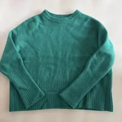 Spick & Span グリーンセーター