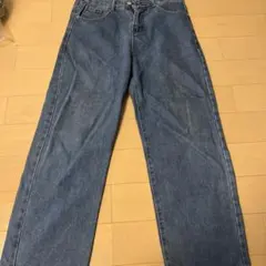 ライトブルーデニムパンツ Lサイズ