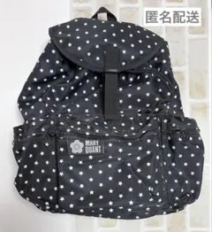 MARY QUANT マリークワント リュック バック スター 星柄 ナイロン 
