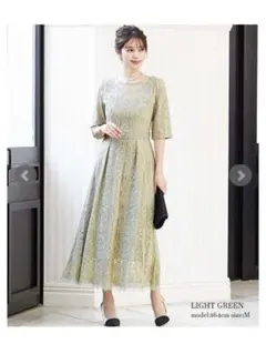 オケージョン　レースワンピース