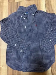 ラルフローレン110 シャツ　チェック