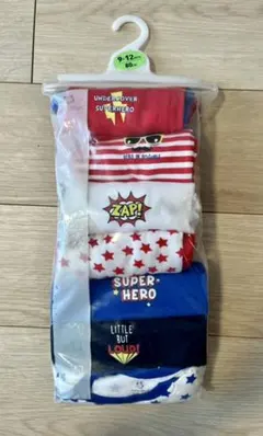 ロンドンで購入　ロンパース半袖　スーパーヒーロー