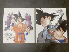 ドラゴンボール アニメ30周年記念 色紙 鳥山明 悟空 トランクス