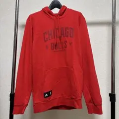 adidas シカゴ・ブルズ パーカー レッド